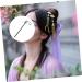 minkissy 1pc Updo Hairpin Hair Stick Pin Hair Chopsticks Retro Hairpin Bun Hair Clip Curly Hair Stick Chinese Hair Sticks Vintage Hairpin Jade Hair Stick The Flowers Wooden Stone Flower - Buy Online on GoSupps.com