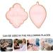 20pcs Medium Ring Palette Press on Nails - Nail Art Tools & Color Mixing Trays for Perfect Manicure - Buy Online on GoSupps.com