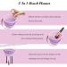 Silicone Makeup Brush Cleaner Mat 2 In 1 Hangable Makeup Brush Cleaning Bowl with Drying Makeup Brush Holder Multifunctional Cleaning Tools for Makeup Brushes Makeup Sponge Powder Puff (Purple) - Buy Online on GoSupps.com