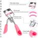 Uranian Eyelash Curlers with Built-in Comb - Premium Lash Curler with 2 Silicone Pads - Perfect Makeup Tool for Women & Girls - International Shipping Available - Buy Online on GoSupps.com