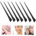 BELLIFFY 12pcs Eyeliner Brush Eye Shadow Brush Flat Liner Brush Eyeliner Makeup Tool Concealer Brush 15.5x1.2x0.6cm Black - Buy Online on GoSupps.com
