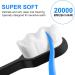 TIESOME 6Pcs Extra Soft Toothbrush - Micro Nano Bristles 20 000 Bristles Wavy Manual Design - Ideal for Sensitive Gums - International Shipping Available - Buy Online on GoSupps.com
