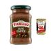 Italian Gourmet E.R. Star Tigullio GranPesto Olive and Capperi with Olives and Capers 185g Sauce + Italian Polpa Gourmet 400g