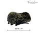 French Amie Onde Golden Lace Black Handmade Celluloid Hair Claw Clamp - Buy Online on GoSupps.com