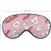 Eggs and Bacon Sleep Mask - Adjustable Strap Eye Cover for Men and Women - Block Light for Better Sleep - Perfect for Travel and Naps - Buy Online on GoSupps.com
