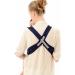 Xiuyer 3-in-1 Newborn Baby Carrier | Adjustable Front & Back Soft Hug Strap | Navy Blue Sling Carrier for Infants and Toddlers - Buy Online on GoSupps.com