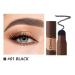 Vegan Eyebrow Stamp Stencil Kit - Effortless Flawless Brows for Women & Girls | Red Brown Pomade - Buy Online on GoSupps.com