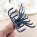 Beaupretty Dark Blue Hair Clips | Acrylic Banana Barrettes & Claw Clips for Women | Japanese & Korean Style Hair Accessories - Buy Online on GoSupps.com