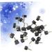 Buy CALLARON 30 Pairs Shoe Heel Tips Replacement Caps | Protect & Extend Life of Women's Pointed Toe Heels in Black - Buy Online on GoSupps.com