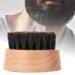 Bart Pinsel Men Mini Mustache Comb - Boar Bristles Natural Wooden Handle Grooming Kit for Beard Oil & Balm Softens Itchy Beards - International Shipping - Buy Online on GoSupps.com