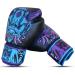Buddha Fight Wear Fantasy Luzbel Boxing Gloves - 14oz Blue - Muay Thai & Kickboxing - High-Quality Synthetic Leather Odor-Inhibiting Reinforced Seams Unique Designs - Buy Online on GoSupps.com