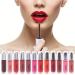 Nourishing Matte Lipgloss - Long Lasting Hydrating Lipstick | Moisturizing Lip Color for All Skin Types - Buy Online on GoSupps.com