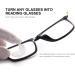 Oushiun Stickable Bifocal Reading Glasses OS8801 - 3x Magnifying Removable Safety & Sunglasses - Black Housing - Set of 3 for International Shipping - Buy Online on GoSupps.com