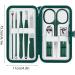 Stainless Nail Clippers Pedicure Kit Professional Grooming Kits Nail Care Tools for Home Workplace Outdoor Travel (Color : Green A) - Buy Online on GoSupps.com