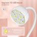 UV Nail Lamp Mini Nail Lamp for Gel Nail Polish with Smart Sensor 12 Beads Gel Nail Lamp with 4 Modes 360 Rotation Portable LED Flash Cure Nail Lamp Rechargeable Nail Lamp for Gel Nails Quick Drying - Buy Online on GoSupps.com