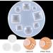 Healifty 3pcs Silicone Jewelry Casting Molds for DIY Earrings, Bracelet, Necklace - Gem Crystal Epoxy Crafting Supplies - Buy Online on GoSupps.com