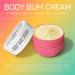 GECOMO Organic Moisturizing Body Cream | Deep Nourishment with Shea Butter & Vitamin C | All Skin Types - 80ml Fresh Fruity & Floral - Buy Online on GoSupps.com