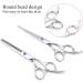 Professional Hair Cutting Thining Scissors Set Round Head Shears Baby Hairdressing Scissors Set for Baby Kids (Blue) - Buy Online on GoSupps.com