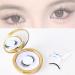 Lcerostma Magnetic Eyelashes Lcerostma Magnetic Lashes Magnetic Lashes Quick Safe Reusable Magnetic Eyelashes 3D Natural Look False Lashes False Eyelashes No Glue (B)