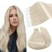 Ugeat tape in extensions real hair blonde extensions white blond tape in extensions real hair 20 stucco extensions real hair tape in blond extensions remy hair 40 cm 50 grams 40 cm #60A