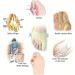 Buy Jycch Couple Corrector Relief Protector Sleeves | Adjustable Slim Toe Brace for Hallux Valgus & Hammer Toe Pain Relief | 24/7 Comfort Treatment - Buy Online on GoSupps.com