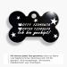 Ibera Gifts - Personalized Bone-Shaped Pendants for Dogs & Cats | Custom Engraved Neck Bands in Black Stars - Buy Online on GoSupps.com