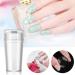 Lurrose Manicure Tools Set - Clear Nail Stamper & Silicone Nail Art Printer - Perfect for Girls - 2-Part Nail Stamping Tool - Buy Online on GoSupps.com