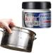 Metal Polish Cream | Scratch Remover and Cleaner - Multifunctional Rust Remover for Pot Bottom Black Scale Stainless Steel Aluminum Pochy 100g