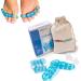 Healthy24Go Toe Separators and Spreaders Set- Pack of 6 -Bunion Toe Correctors and Spacers with Gel-Helps for Bunion -Pain Relief and Overlapping Toes-Great for Yoga and Both Men and Women.