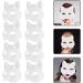 Homoyoyo 20 PCS Fox Masks - DIY Paper Masquerade Masks for Halloween Cosplay & Costume Parties - Buy Online on GoSupps.com