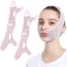 2PCS V Line Shaping Face Masks | Double Chin Reducer Sleep Mask | V Shaped Slimming for Face & Chin Line - Buy Online on GoSupps.com