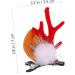 minkissy 2 Pairs Christmas hair clips clips for hair duckbill hair clips hair clips for girls xmas Hair Hoop antlers hair clips for women Reindeer horn hair Xmas Hair Barrette Headband - Buy Online on GoSupps.com