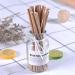 Sowaka 100 Pcs Paper Straws 8 Inch Kraft Bulk Disposable Biodegradable Drinking Draws for Party Supplies Baby Shower Wedding Birthday Christmas Decoration - Buy Online on GoSupps.com