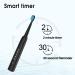 SEAGO Electric Toothbrush for Adults - Sonic 5 Modes Smart Timer IPX7 Waterproof Rechargeable with 3 Heads - Black SG-949 BLK - Buy Online on GoSupps.com