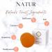 Natur Shampoo Bar - Salon Quality Vegan Formula | Non-Toxic Paraben-Free Zero Waste | Coconut & Rosemary | Deep Cleansing & Hair Growth | Natural Ingredients 3 oz - Buy Online on GoSupps.com