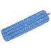 Rubbermaid Commercial Mop Head for Microfiber Mop, Single Sided 18 Inch Damp Room Mop Pad 18" Blue Damp Mop