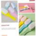 Healeved 40 Pcs Small Hair Brush Infant Comb Scalp Shampoo Brush - Newborn Comfortable Baby Brush Set - Assorted Colors - 13.5X3.9CM - Buy Online on GoSupps.com