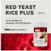 Red Yeast Rice Plus 1200 mg (240 Tablets - Value Pack/Two Month Supply) with 850 mg Plant Phytosterols & Microalgae - Gluten & Lactose Free - Buy Online on GoSupps.com