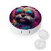 Shih Tzu Dog Contact Lens Case with Mirror Portable Cute Eye Contact Lens Box Travel Kit style