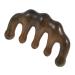 Marmerdo sandalwood comb wide dentures pocket comb Gua-Sha-Kamm scalp massage tool Massage-tools body massage device Creative massage comb Handlich wooden comb large teeth