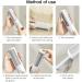 Portable M&R Pet Hair Remover Brush for Dogs and Cats - Easy to Clean Fur Removal Tool for Furniture, Carpet, Bed, Clothes, Car Seats - Reusable and Efficient - White - Buy Online on GoSupps.com