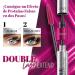 FARMASi Double Lash Extend Black Mascara - Volumizing & Lengthening Formula with Rotating Silicone Brush - Buy Online on GoSupps.com