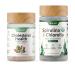 Snap Supplements Cholesterol Health + Organic Spirulina and Chlorella Bundle 60 + 120 Vegetarian Capsules