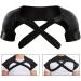 MERIGLARE Shoulder Wrap Protector Double Shoulder Brace Shoulder Support Strap Shoulder Stability Brace for Hiking Tennis Exercise - Buy Online on GoSupps.com