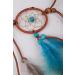 Bohemian Dreamcatcher Feather Headband with Blue and Brown Tassel - Women's Gypsy Headpiece - Buy Online on GoSupps.com