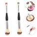 FRCOLOR 4 Pcs Double Ended Makeup Brush Set Powder Blush & Complexion Tool for Flawless Application Ideal for Women - Buy Online on GoSupps.com