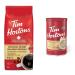Tim Hortons Original Coffee Fine Grind Bag Medium Roast 300g & Instant Cappuccino French Vanilla 16 Ounce Coffee Original Blend + Instant Cappuccino 1 Count (Pack of 1)