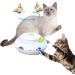 All for Paws 3 in 1 Interactive Cat Butterfly Toys - Automatic Kitten Spinner & Rolling Balls for Indoor Cats - Buy Online on GoSupps.com