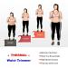 Hoplynn Neoprene Sweat Waist Trainer Corset Belt Women Black Medium - Buy Online on GoSupps.com