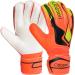 Obbsen goalkeeper gloves with fingersave |Football gloves goalkeeper with extra strong grip |Size 5-7 for children adolescents size 8-10 for men women classic orange 8